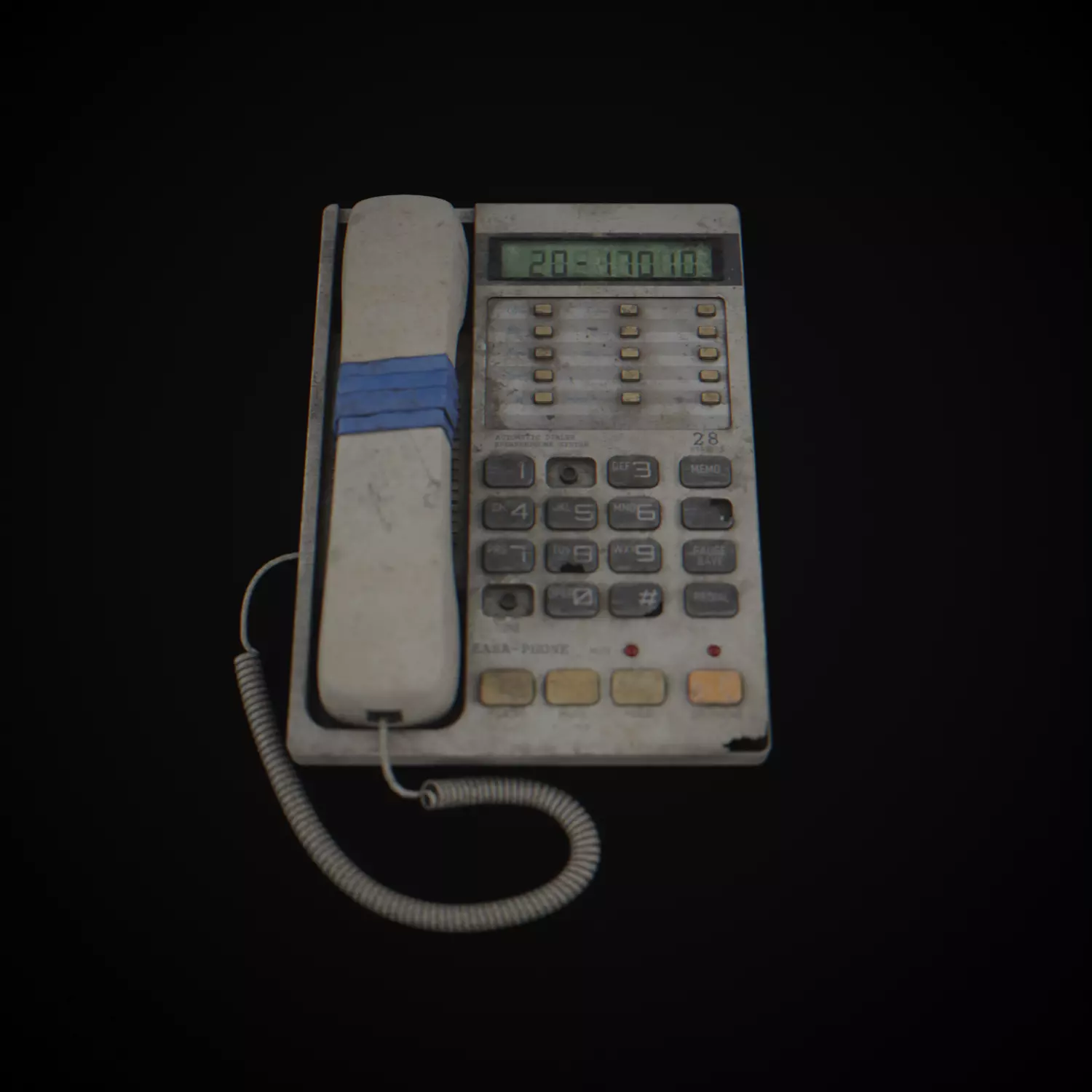 Old phone  3D model_0