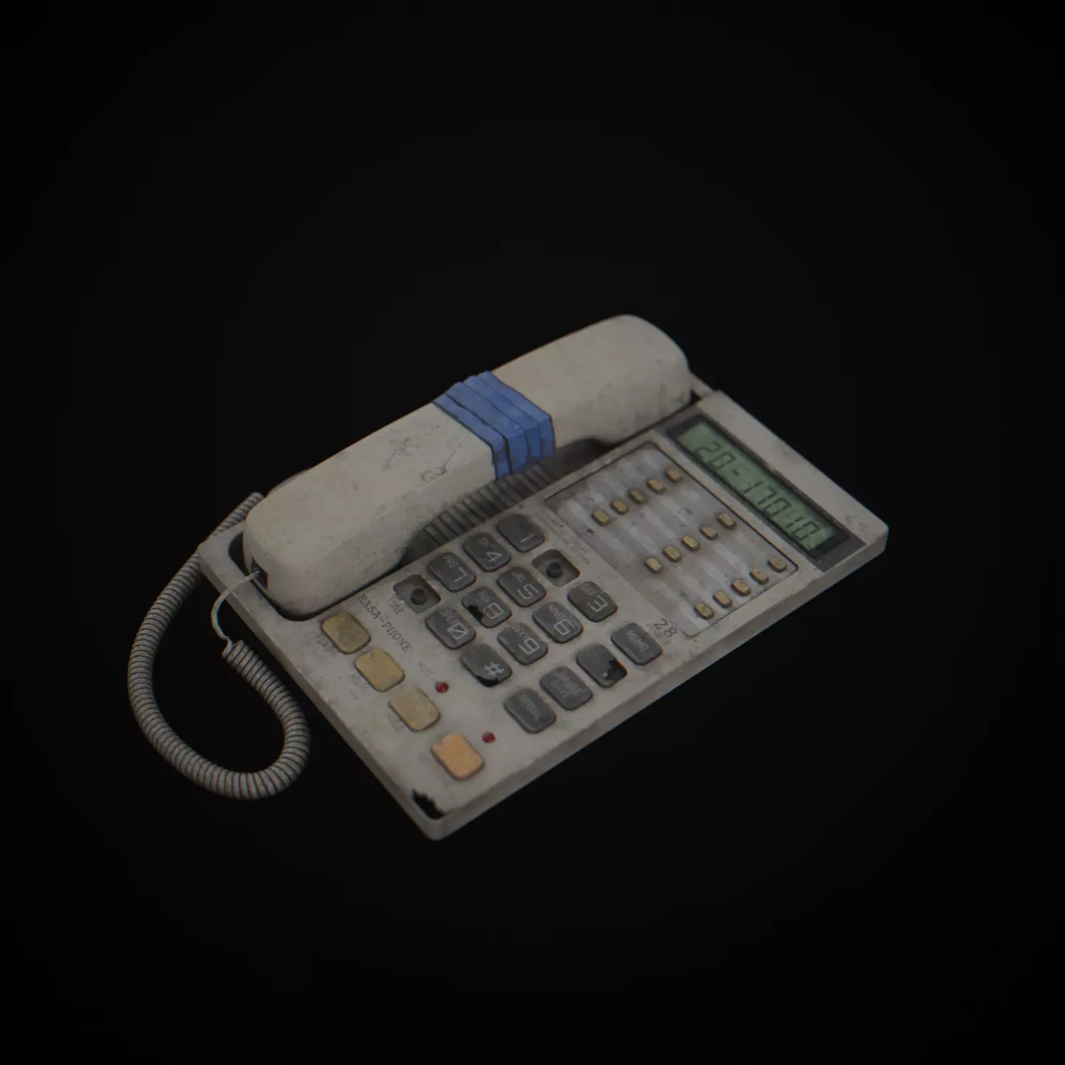 Old phone  3D model_1
