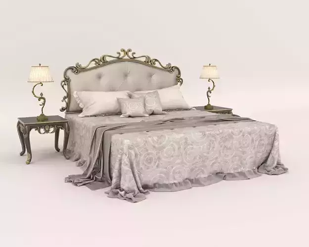 Classic European Style Bed Set 60