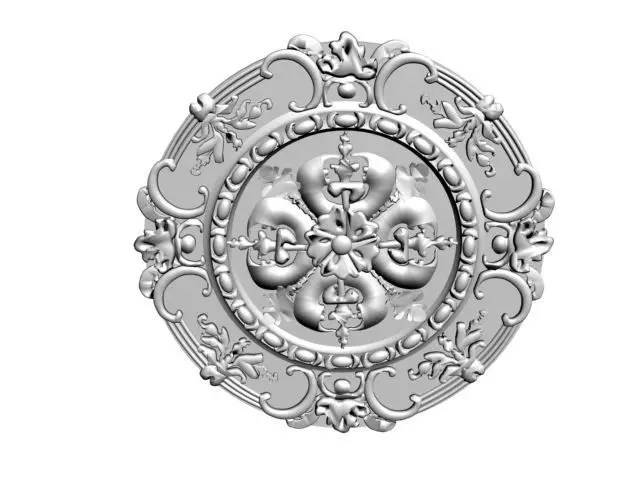 Ceiling Molding 3D Models   Pack of 13 3D model_6