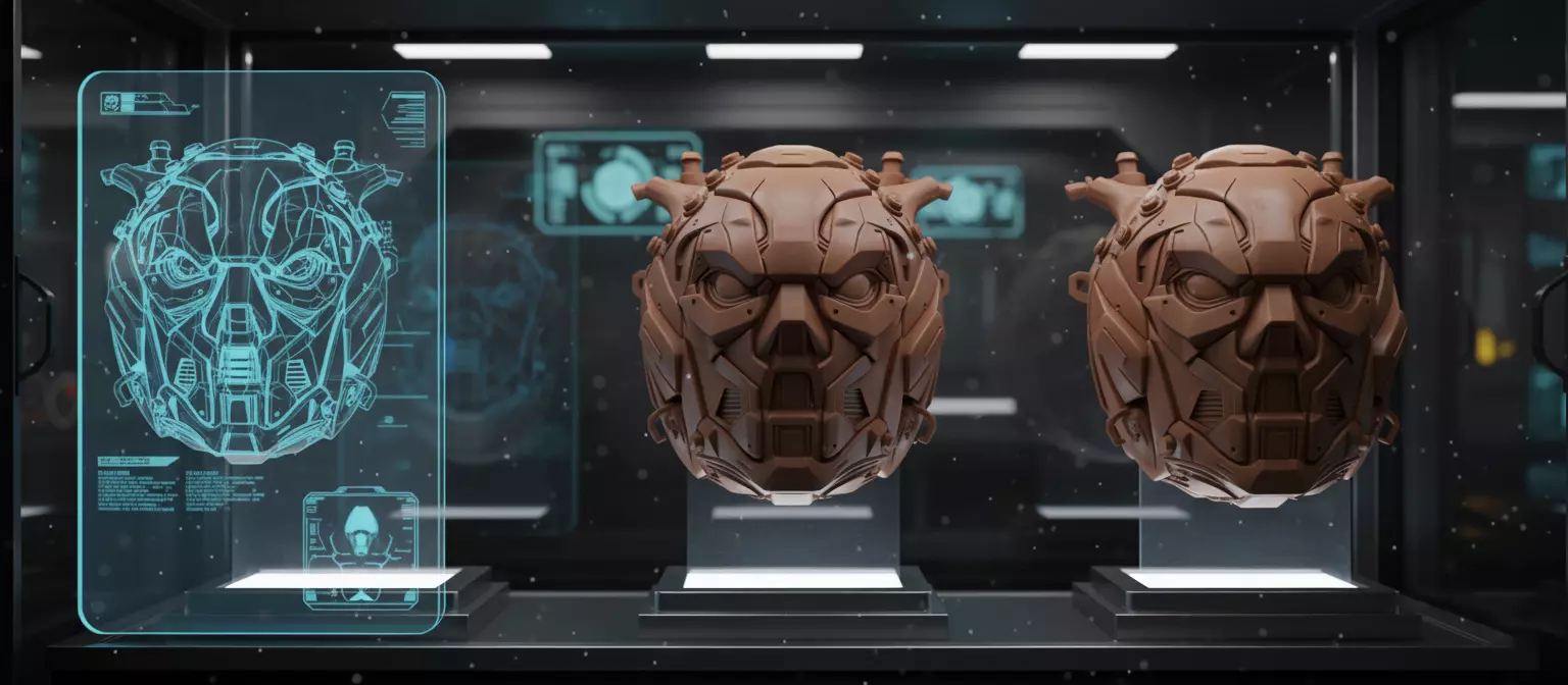 Cyber Pumpkin Mask 3D Printable Sci-Fi Halloween Helmet 3D model_7