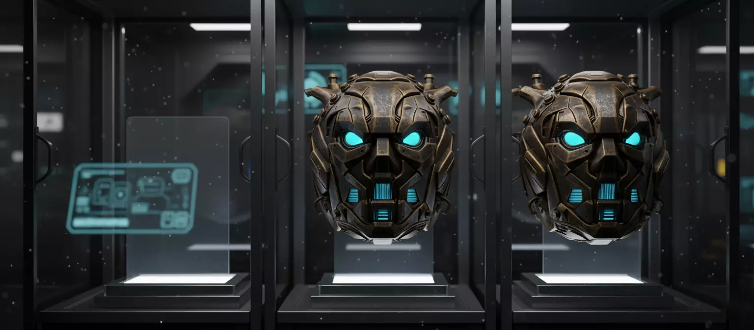 Cyber Pumpkin Mask 3D Printable Sci-Fi Halloween Helmet 3D model_5