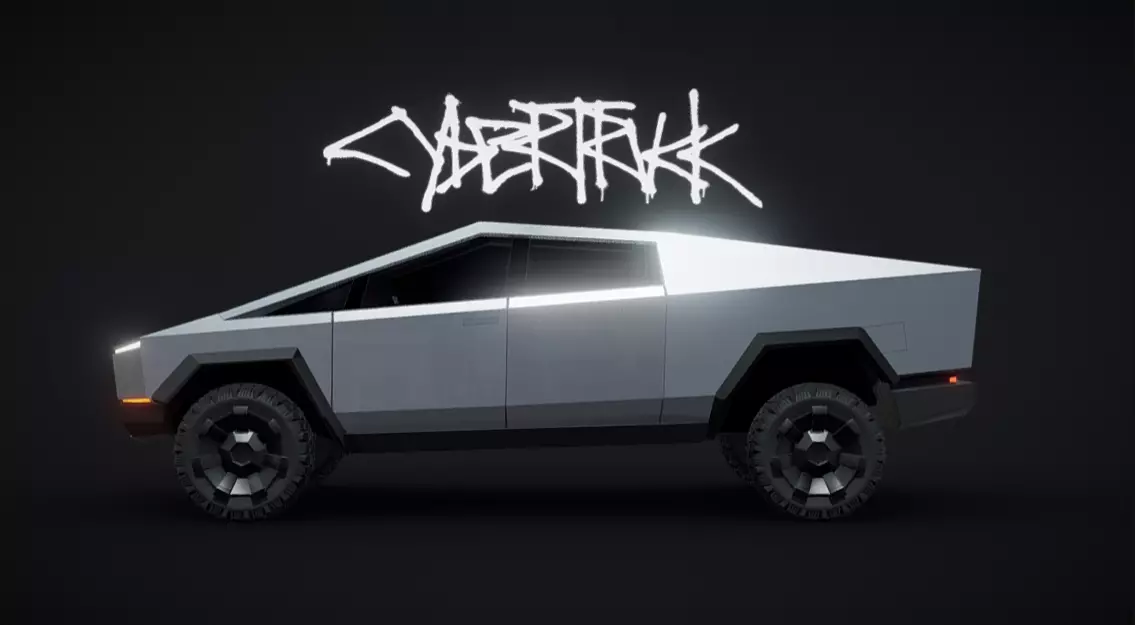Tesla - Cybertruck 3D model_0