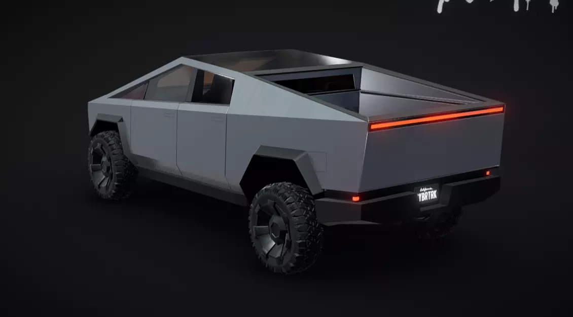 Tesla - Cybertruck 3D model_2