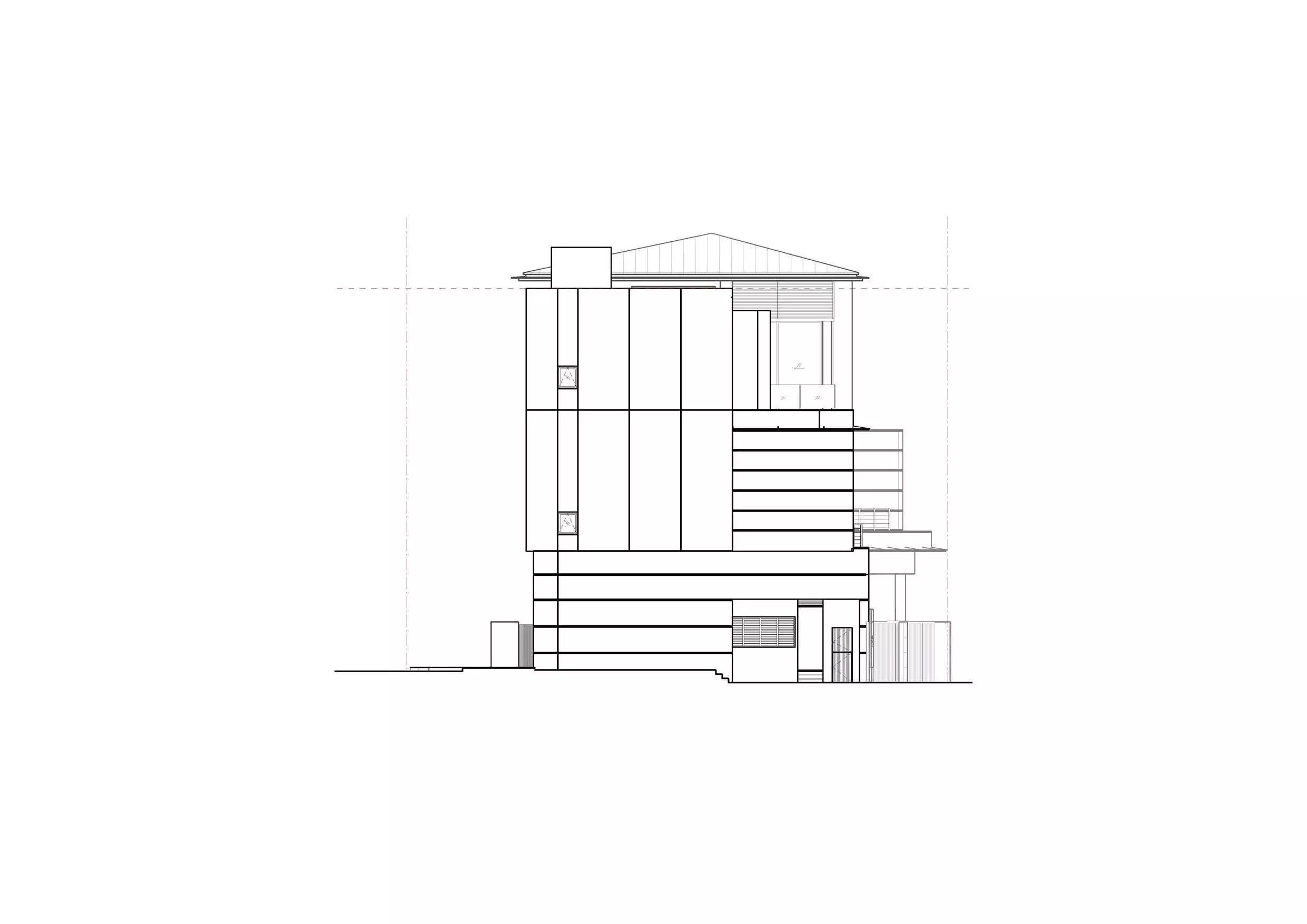 Modern Luxury Residential villa 02 Revit 3D model 3D print model_3