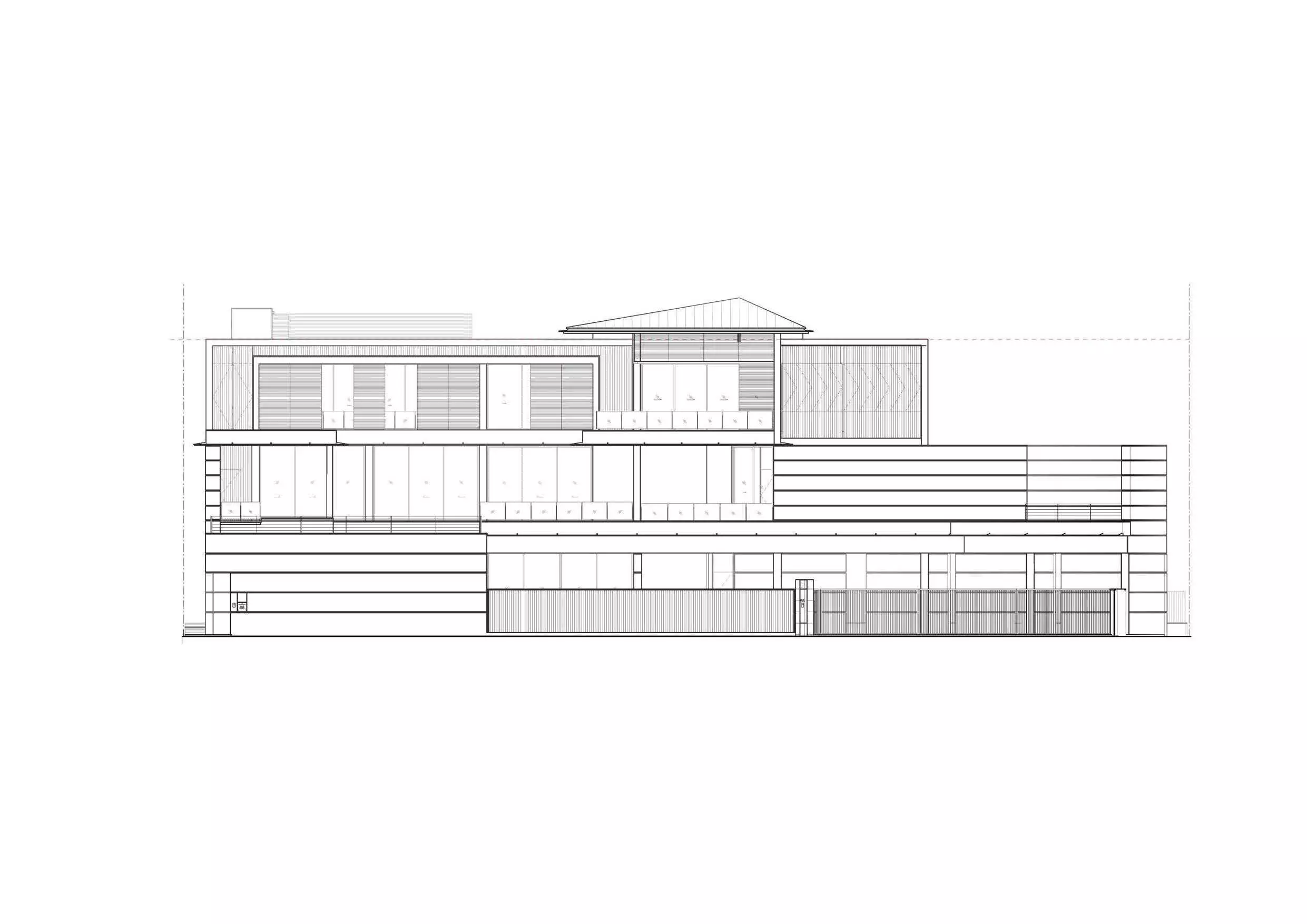 Modern Luxury Residential villa 02 Revit 3D model 3D print model_4