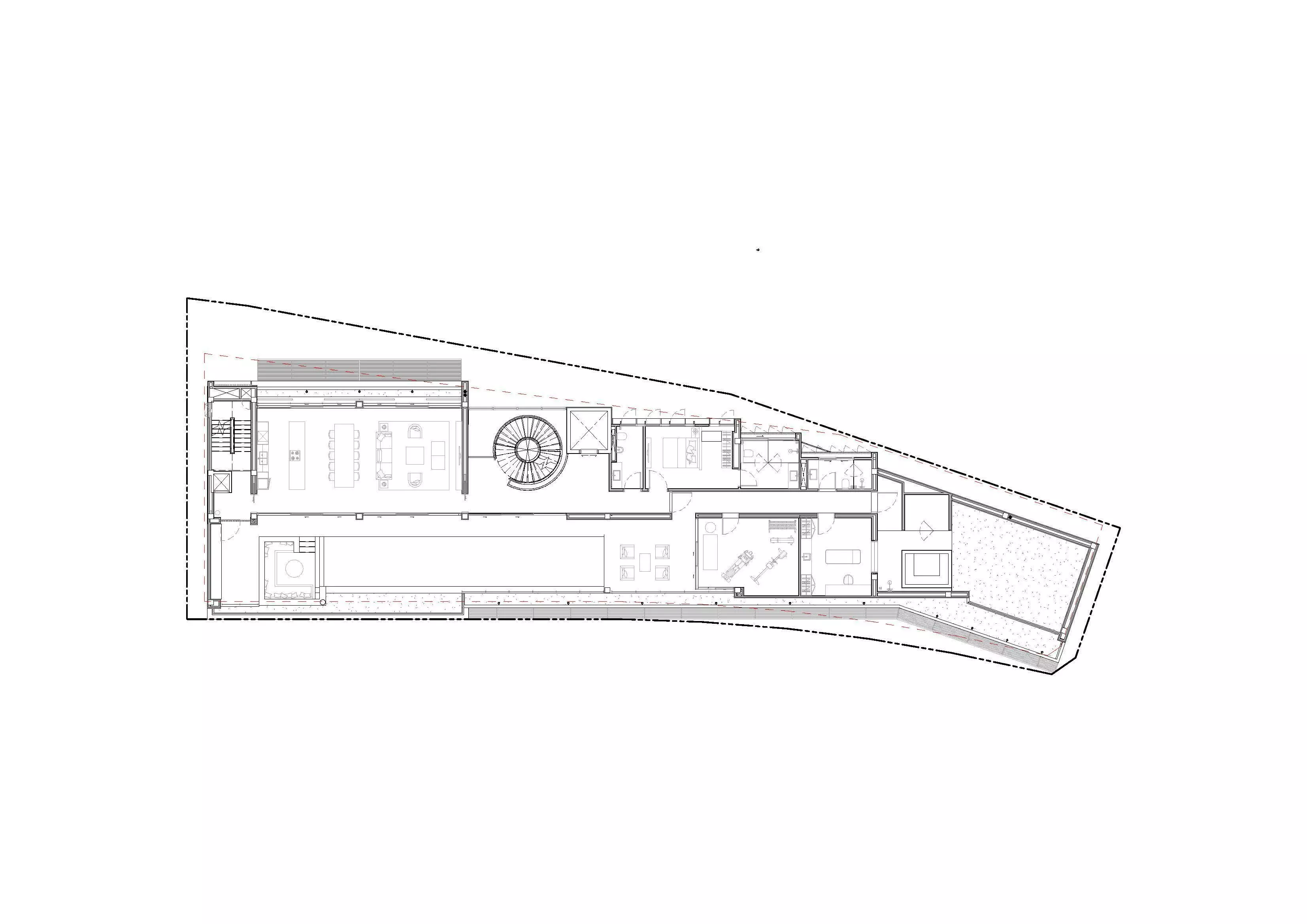 Modern Luxury Residential villa 02 Revit 3D model 3D print model_6