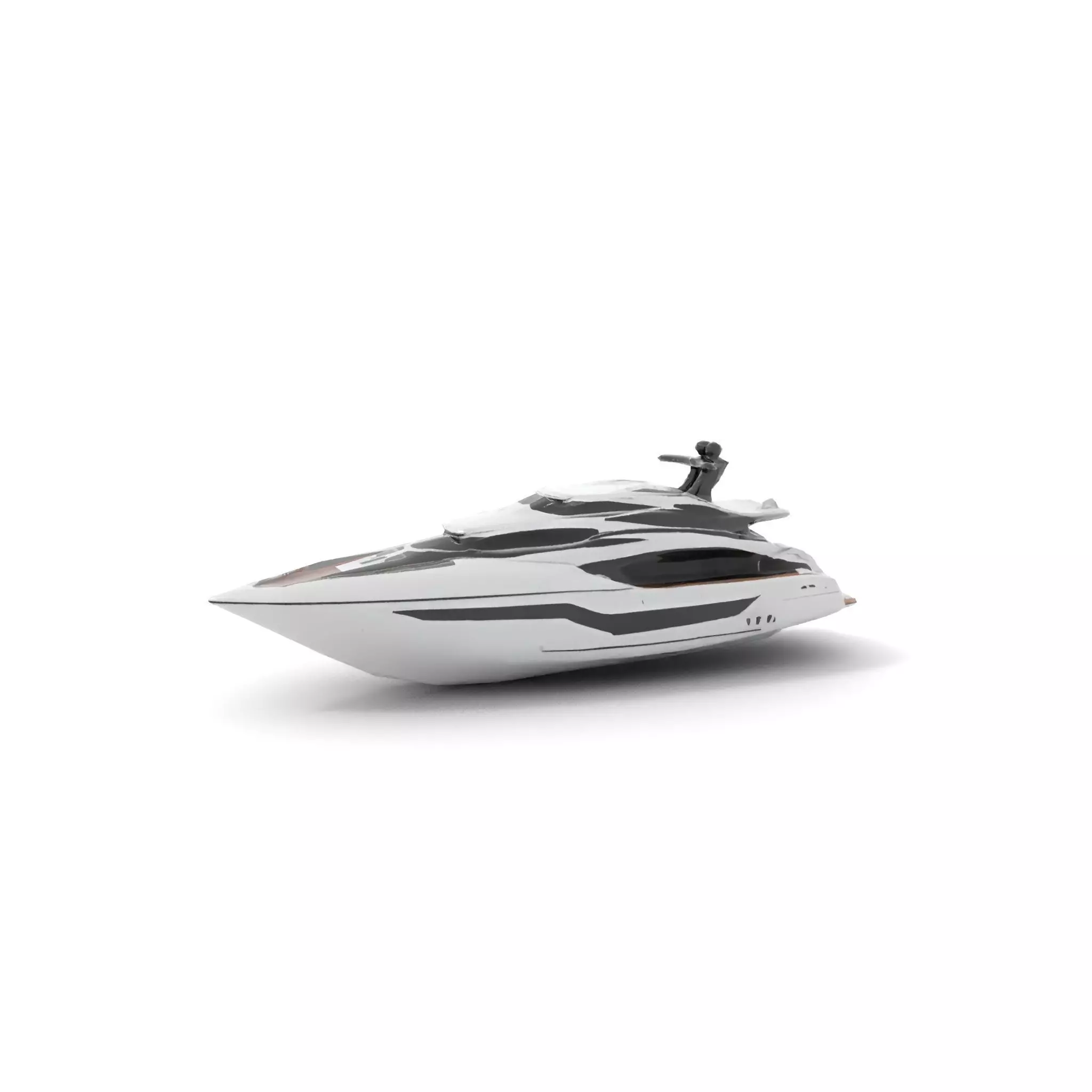 Sleek Yacht model pack Low-poly 3D model_21