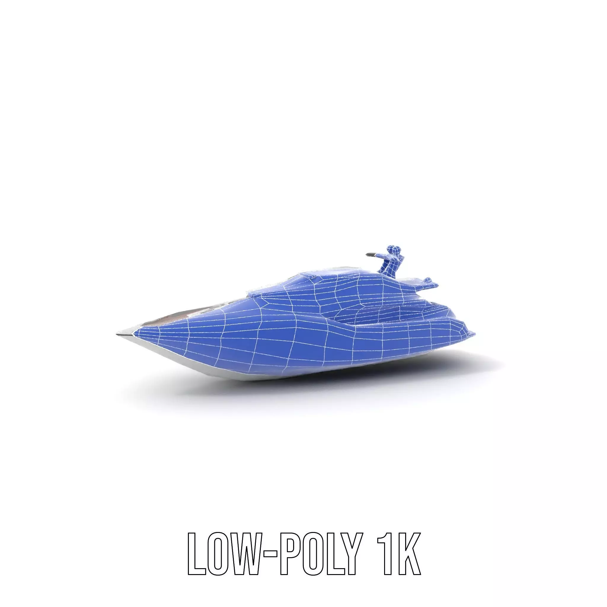 Sleek Yacht model pack Low-poly 3D model_13