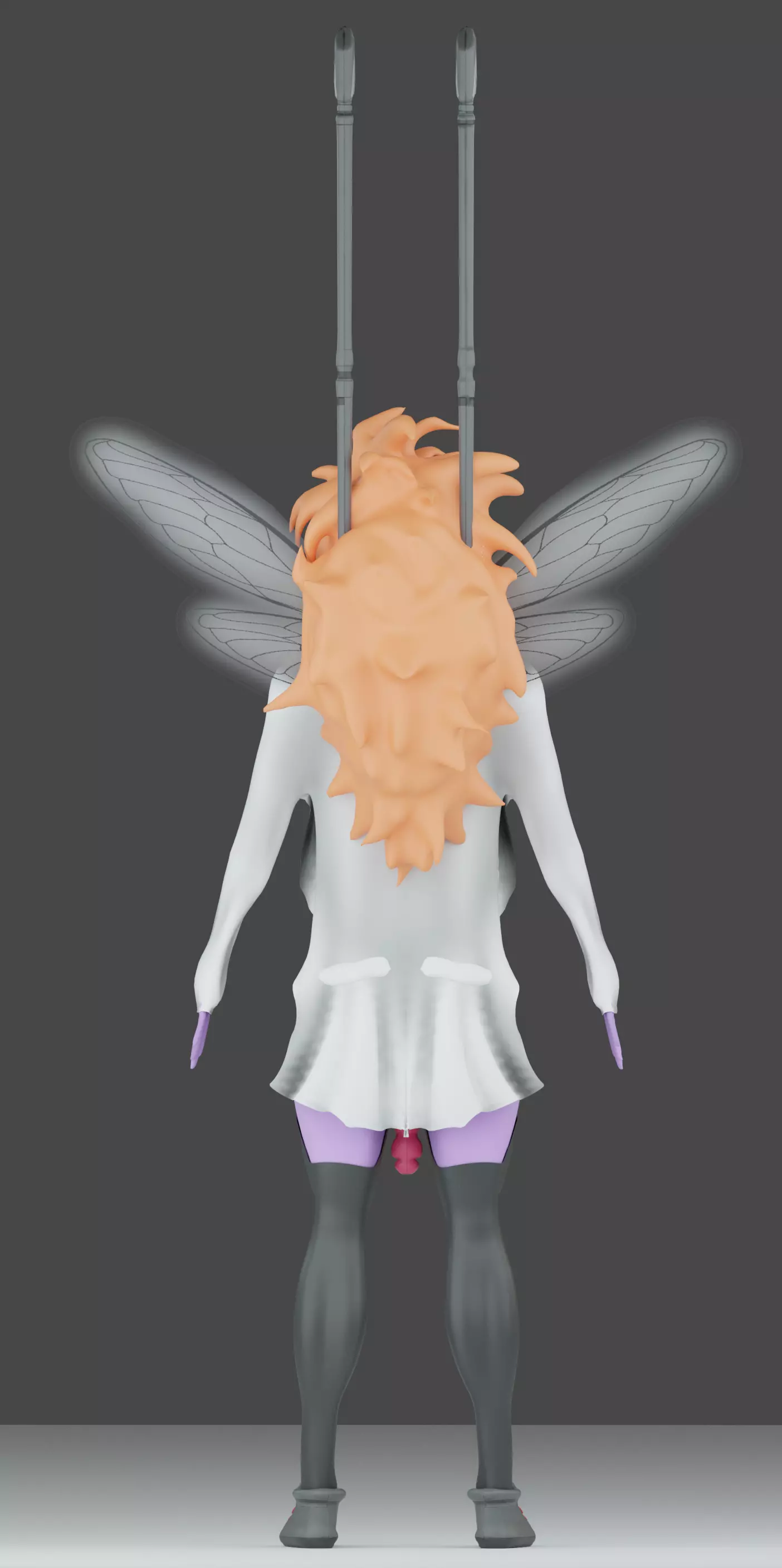 Female Baxter Stockman 3D model_3