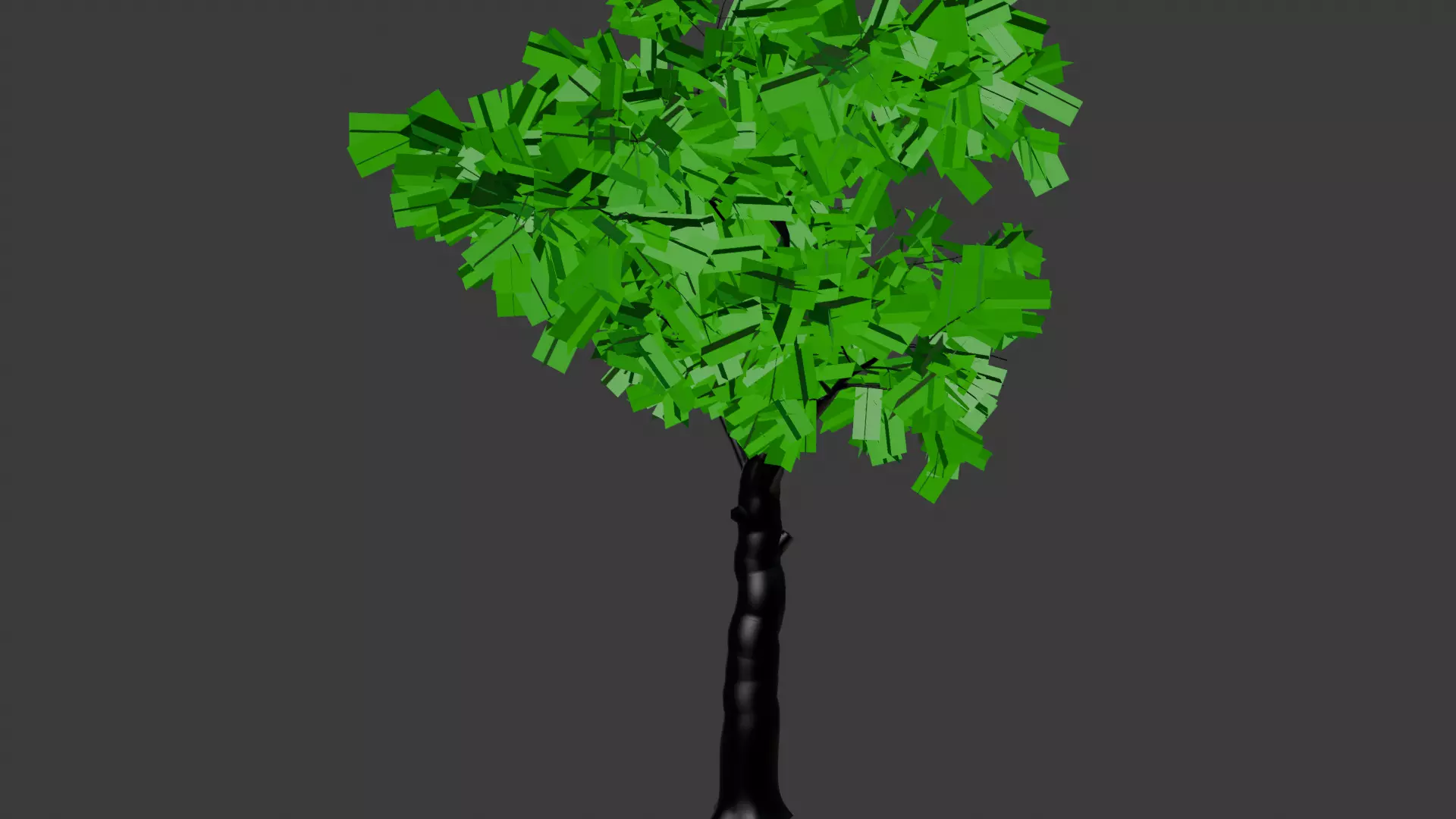 Realistic White Oak Tree Game Ready with LODs and Billboard Low-poly 3D model_7
