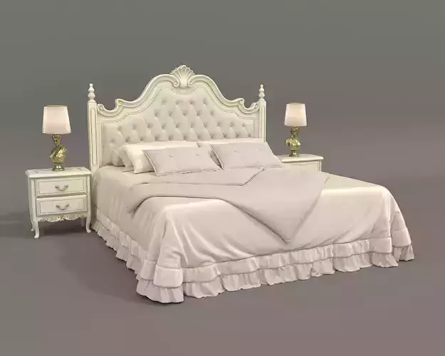 Classic European Style Bed Set 62