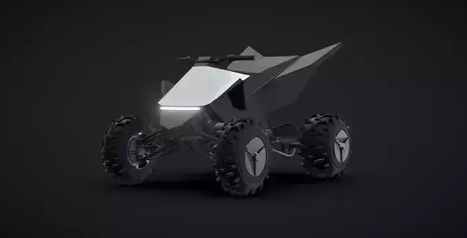 Tesla Cyber quad - Cybertruck ATV