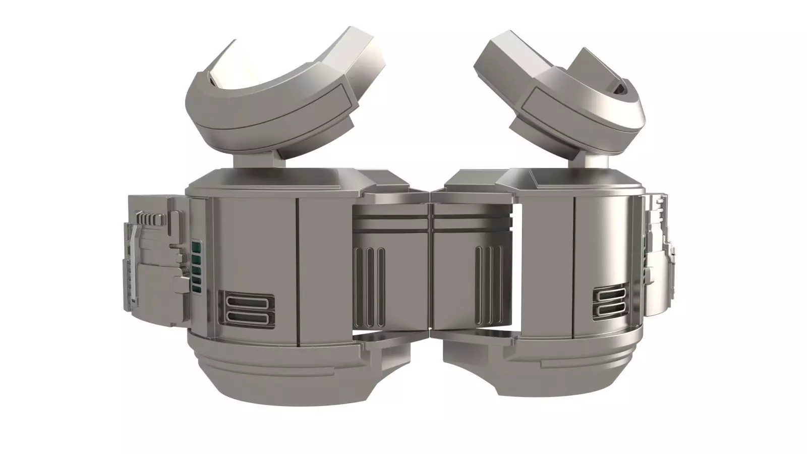 Space-Western Wrist Gauntlet Sci-Fi Cowboy Alien Inspired 3D print model_5