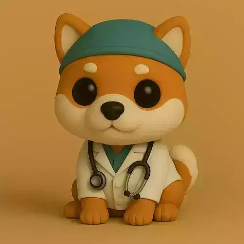 Perro Akitainu Veterinario Pop STL