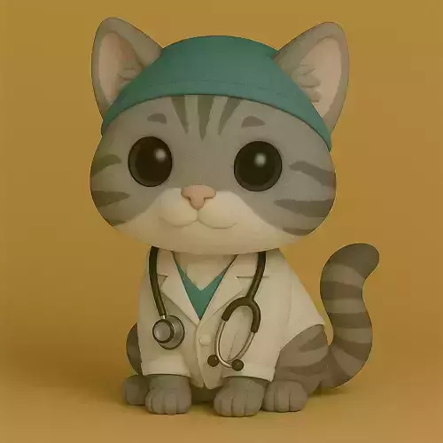 Gato American Shorthair Veterinario Pop STL