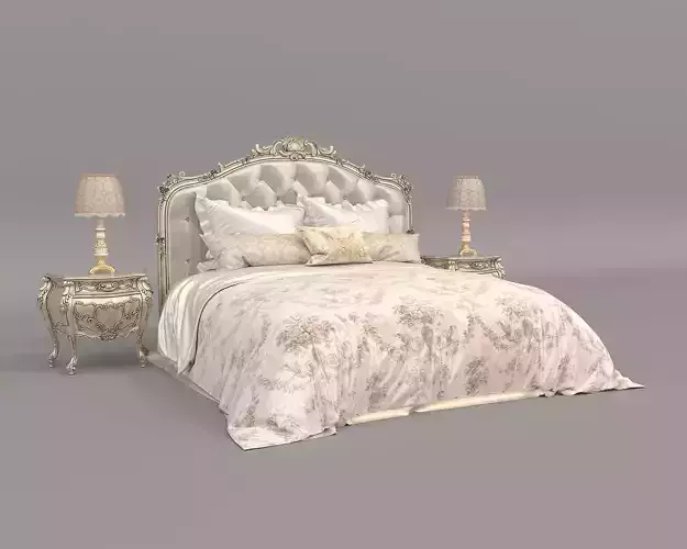 Classic European Style Bed Set 66