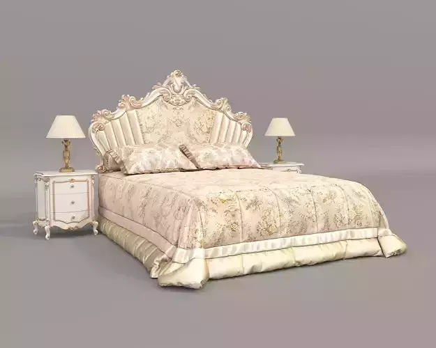 Classic European Style Bed Set 68