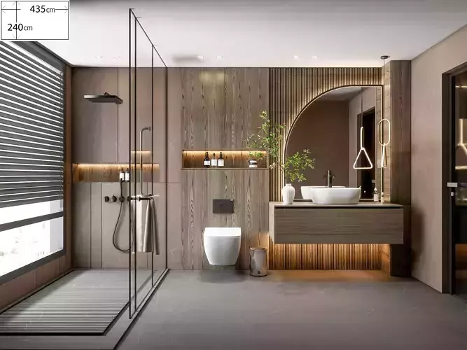 Bathroom 97 3D model