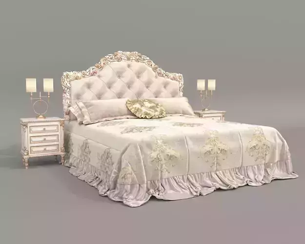 Classic European Style Bed Set 69