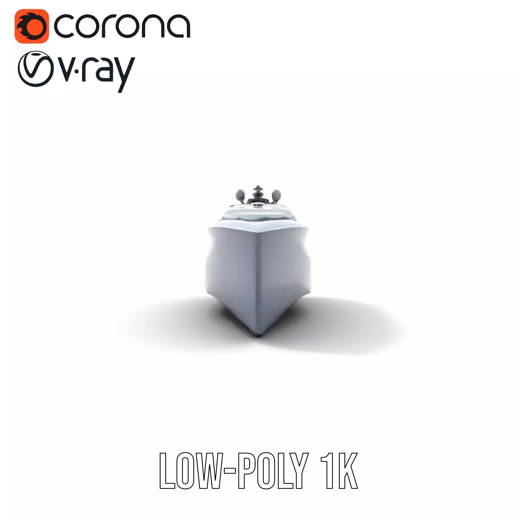 Sleek Yacht Luxury model pack Low-poly 3D model_10