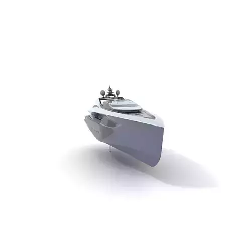 Sleek Yacht Luxury model pack Low-poly 3D model Sleek Yacht Luxury model pack Low-poly 3D model