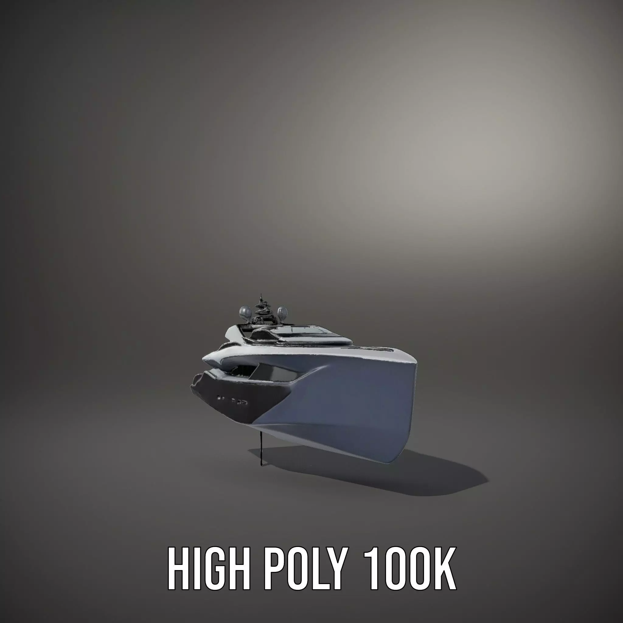 Sleek Yacht Luxury model pack Low-poly 3D model_9