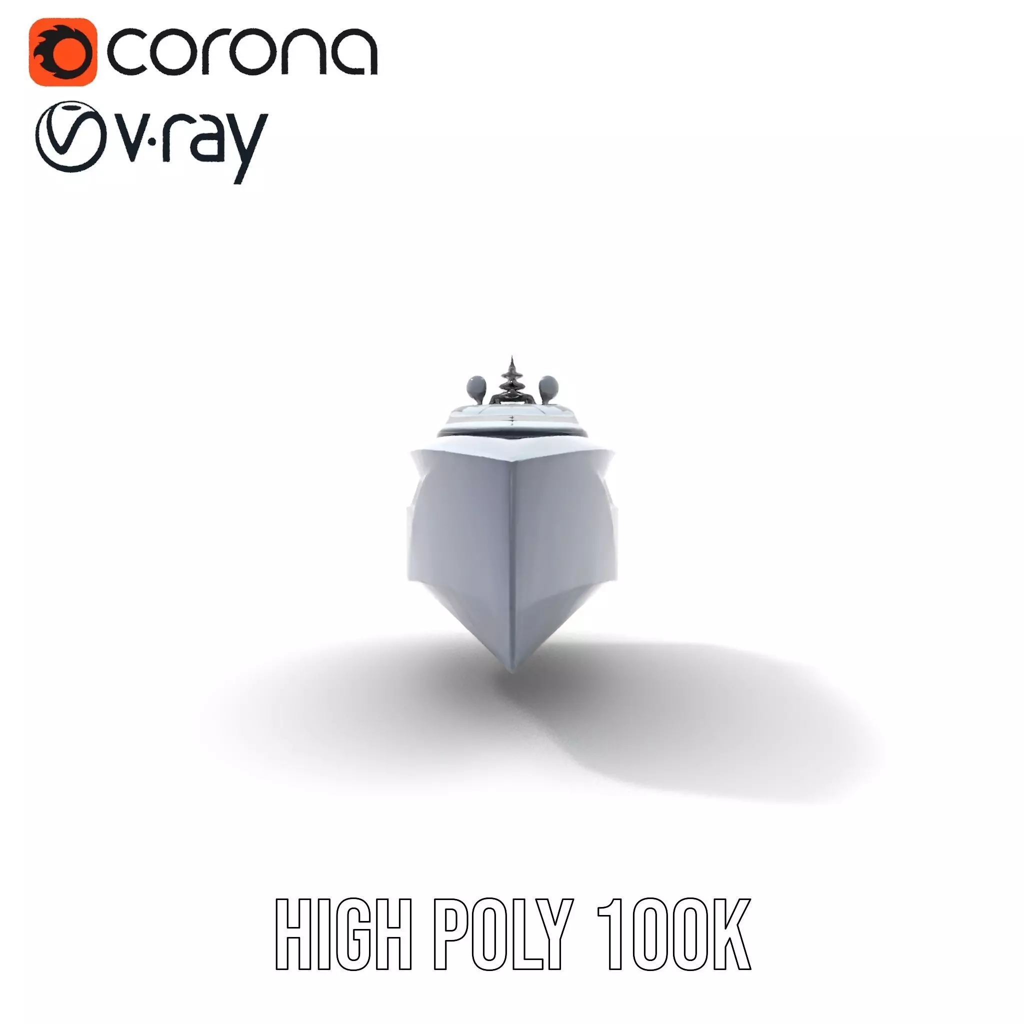 Sleek Yacht Luxury model pack Low-poly 3D model_29