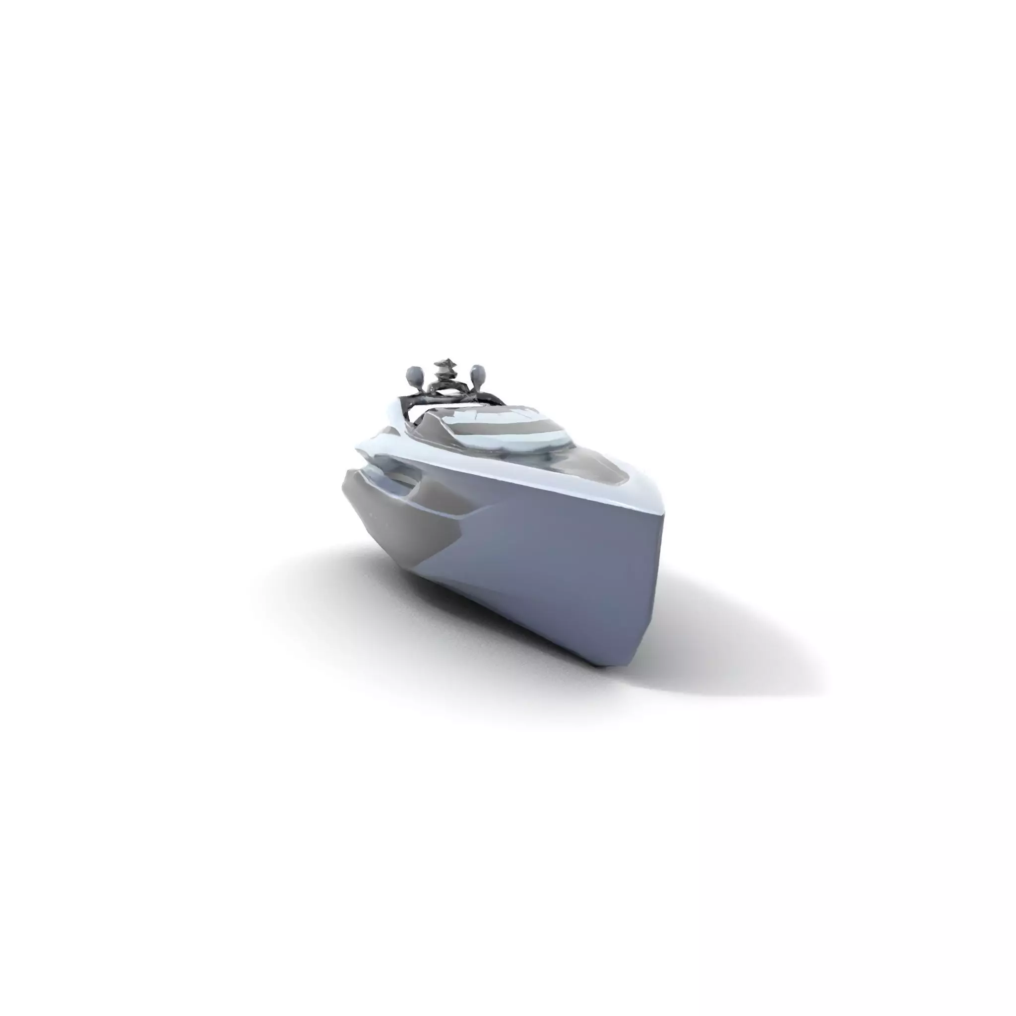 Sleek Yacht Luxury model pack Low-poly 3D model_8