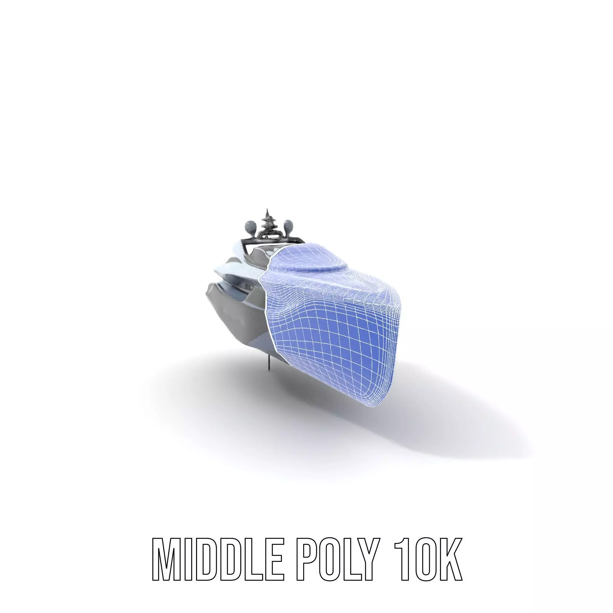 Sleek Yacht Luxury model pack Low-poly 3D model_16