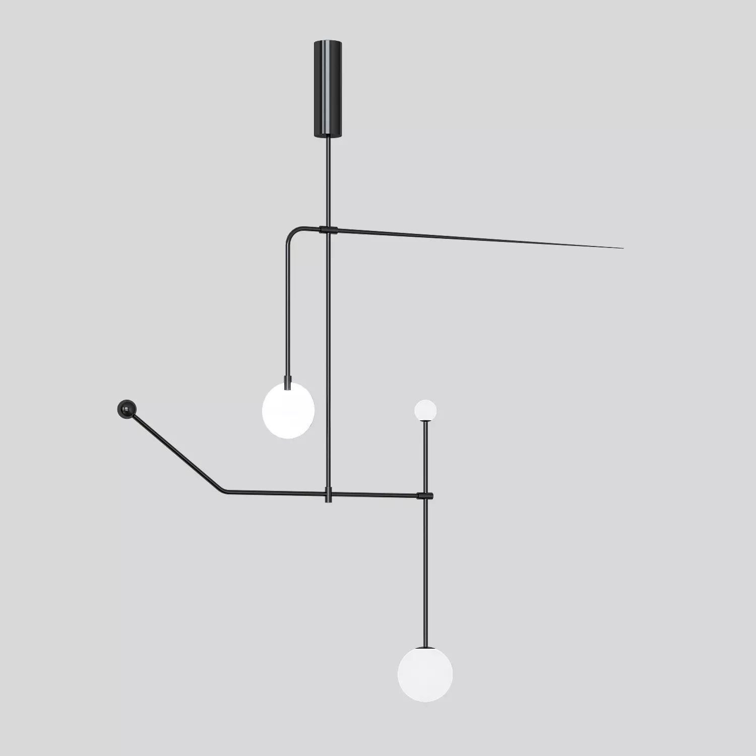 Mobile chandelier 6 3D model_1