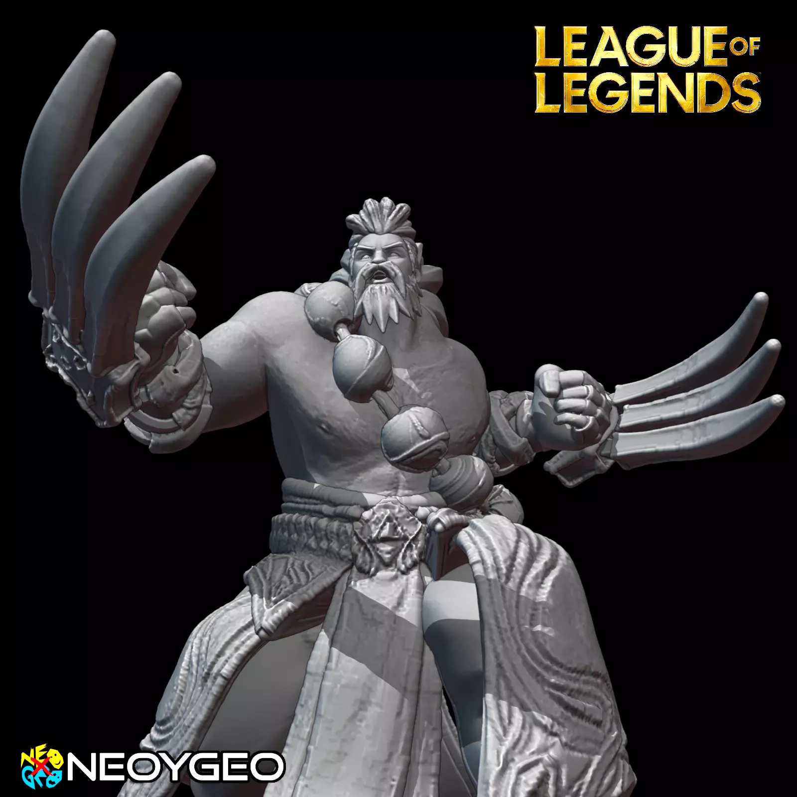 UDYR SPIRIT GUARDIAN - LEAGUE OF LEGENDS 3D print model_1