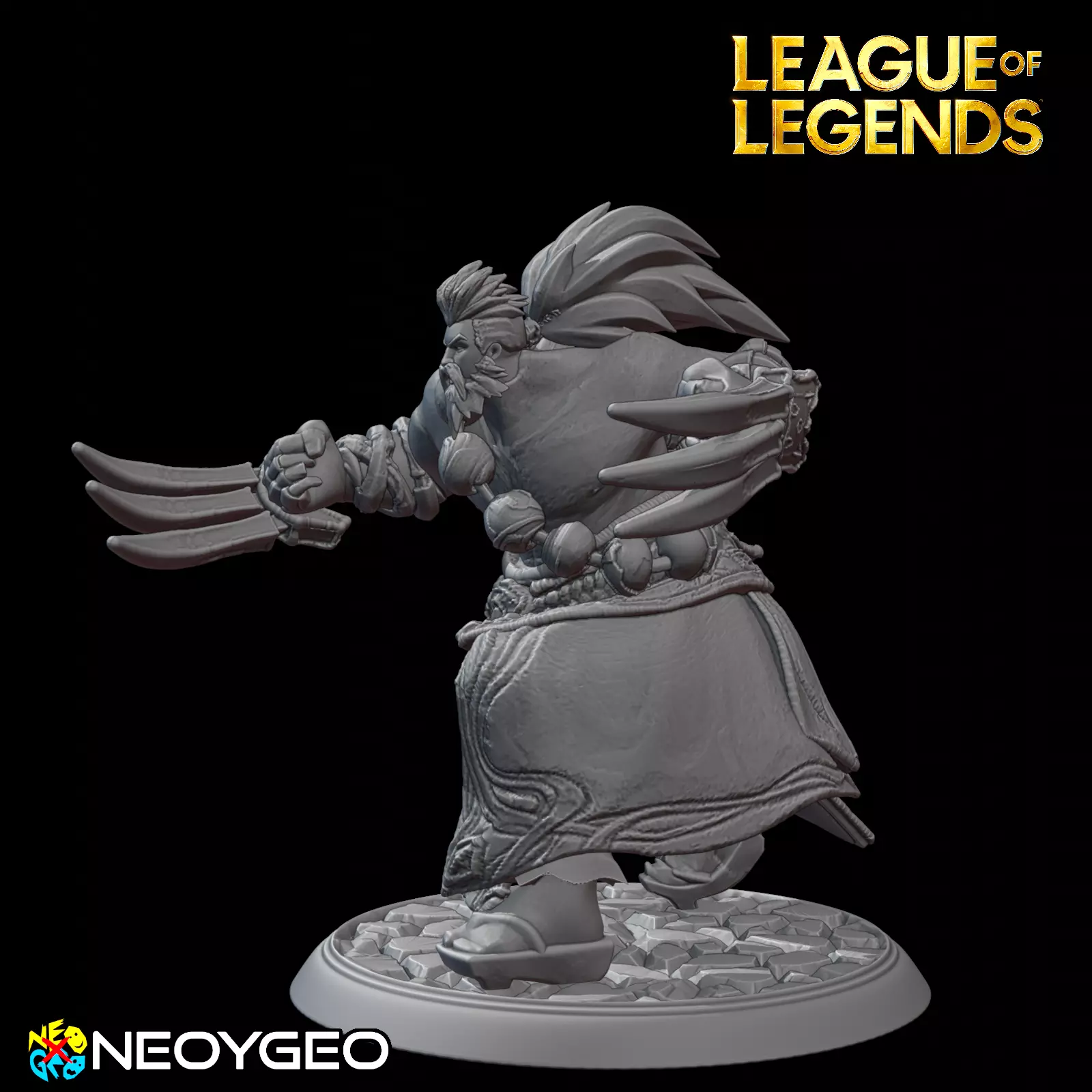 UDYR SPIRIT GUARDIAN - LEAGUE OF LEGENDS 3D print model_3