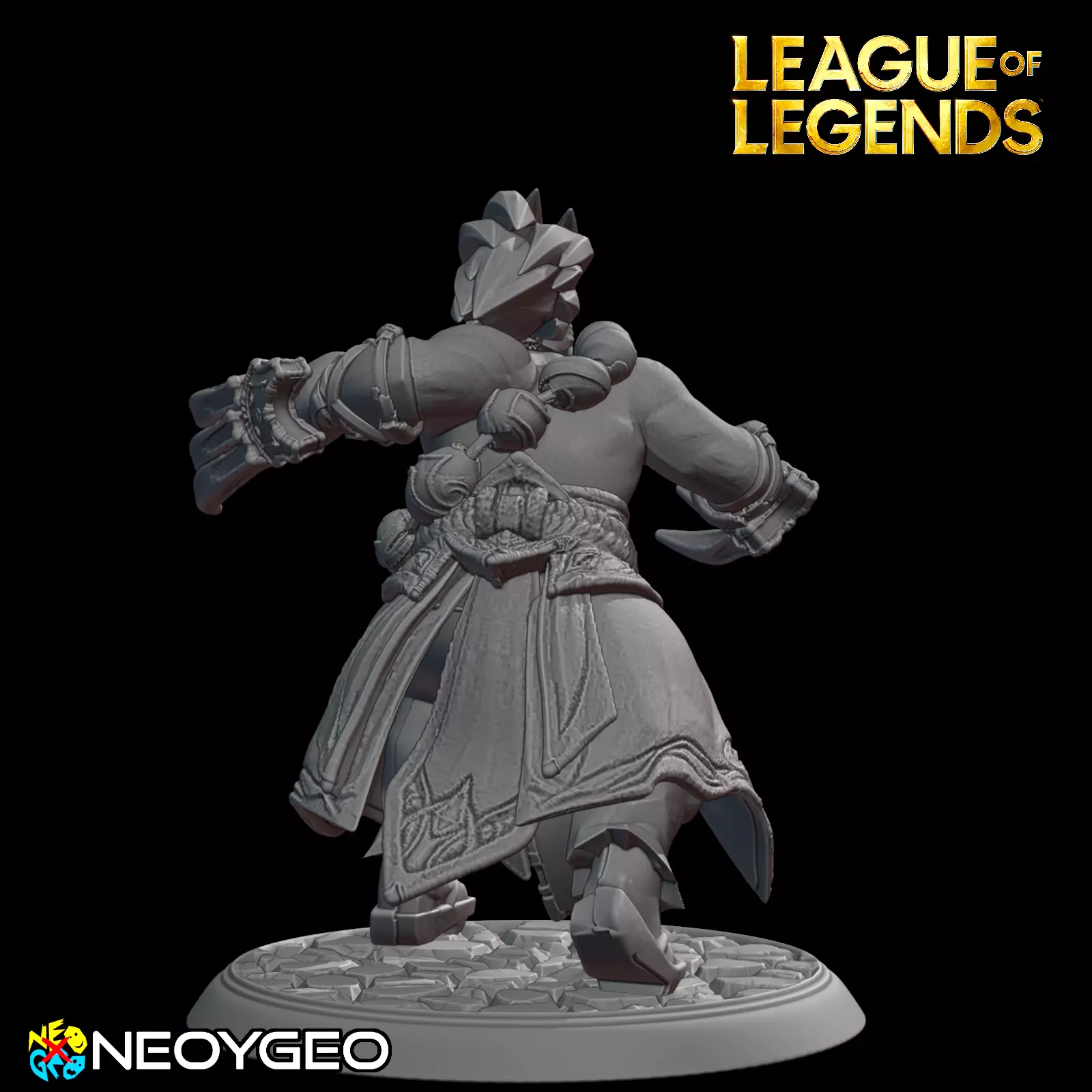 UDYR SPIRIT GUARDIAN - LEAGUE OF LEGENDS 3D print model_4