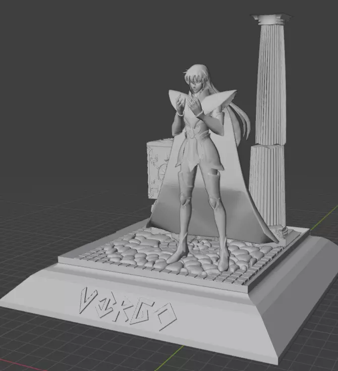 Shaka de Virgo - Saint Seiya 3D print model_5