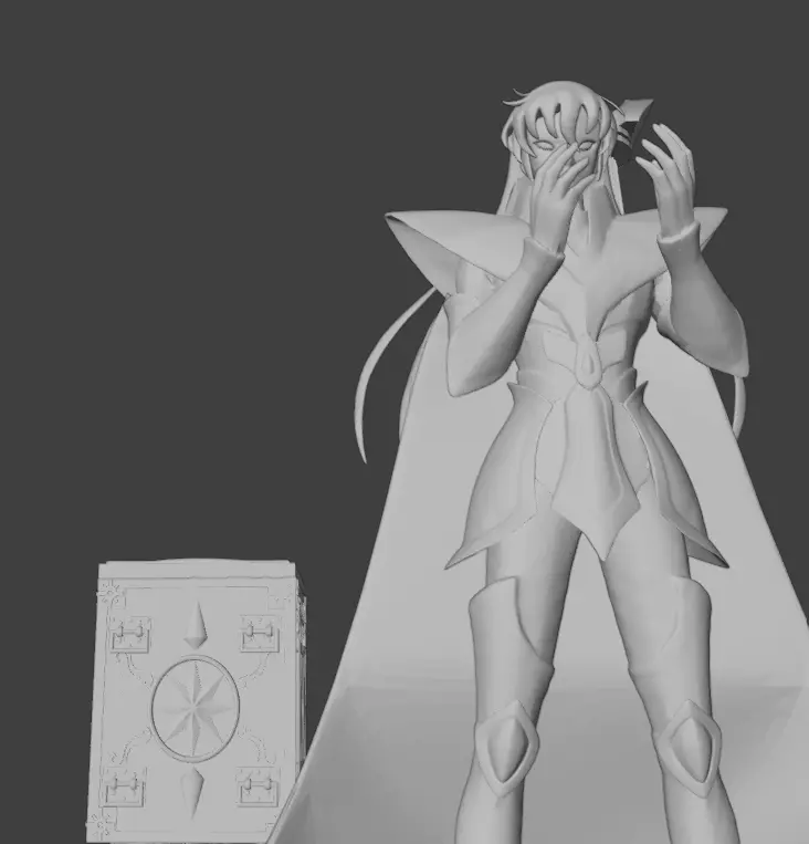 Shaka de Virgo - Saint Seiya 3D print model_9