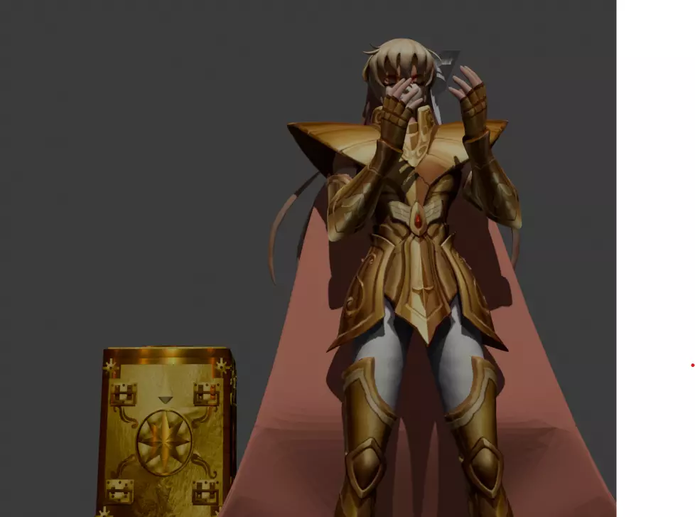 Shaka de Virgo - Saint Seiya 3D print model_8