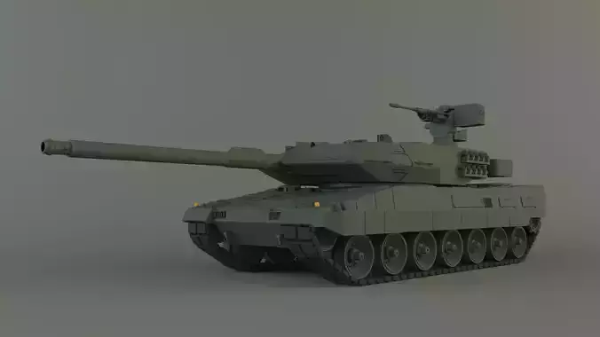 Leopard 2A6 military tank