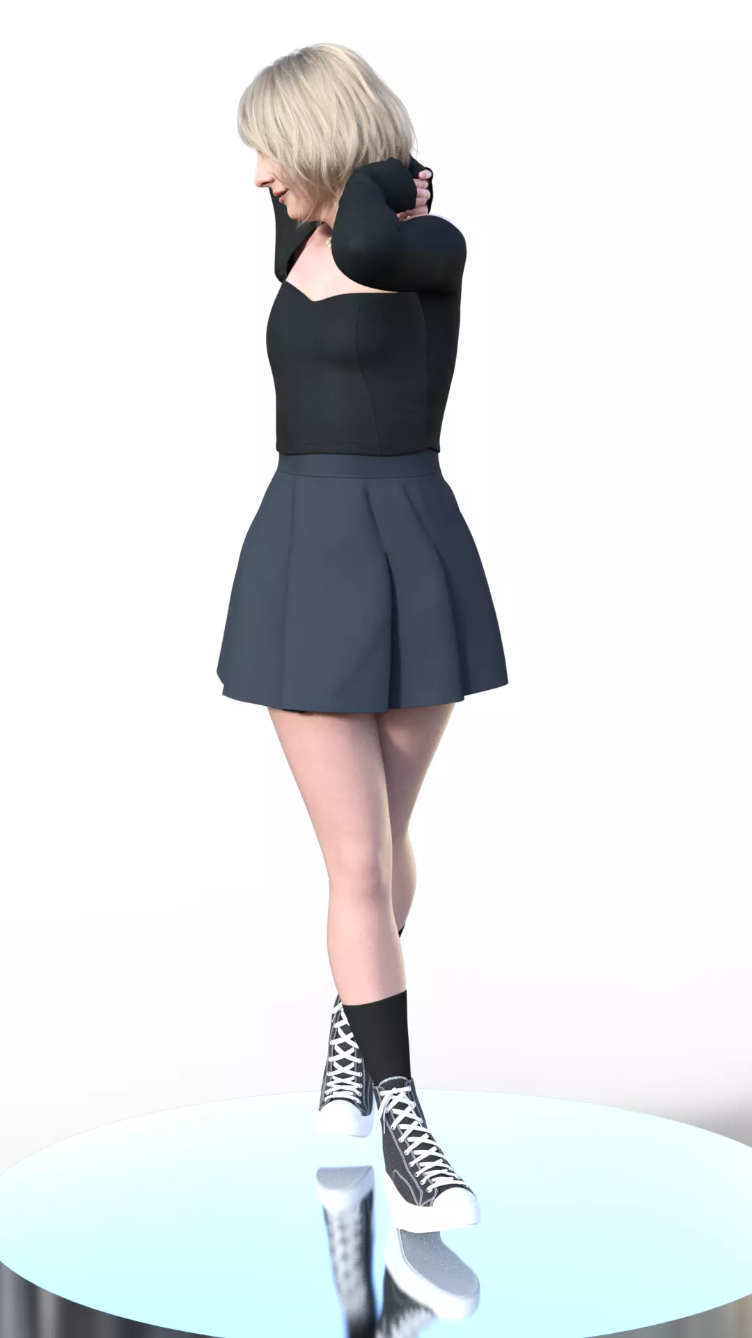 Ashley Graham Survivor and Strength in Resident Evil 3D print model_1