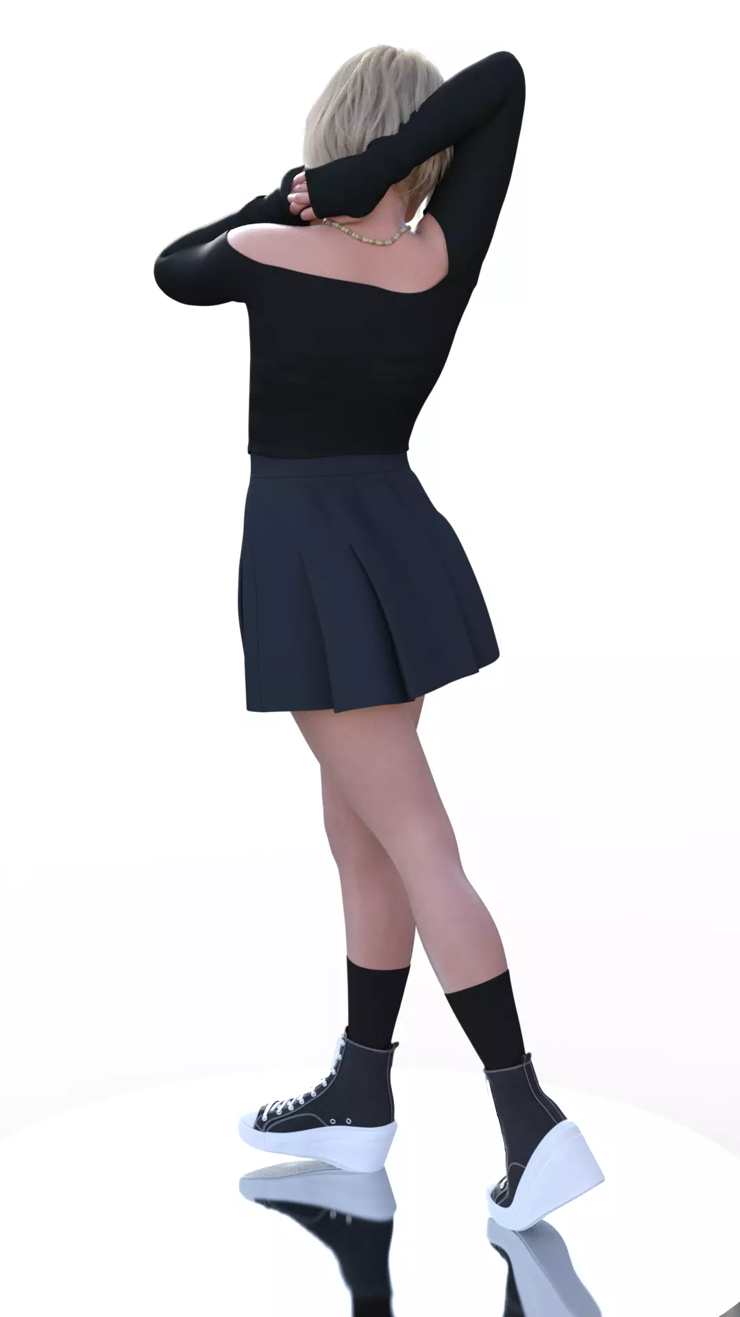 Ashley Graham Survivor and Strength in Resident Evil 3D print model_2