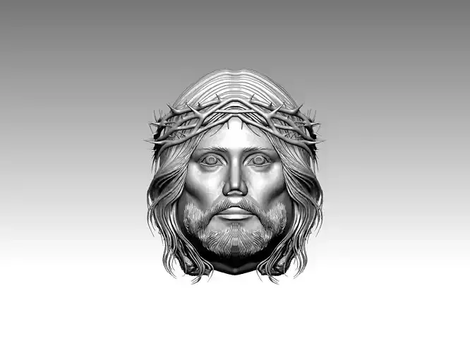   3D model    Head    Jesus