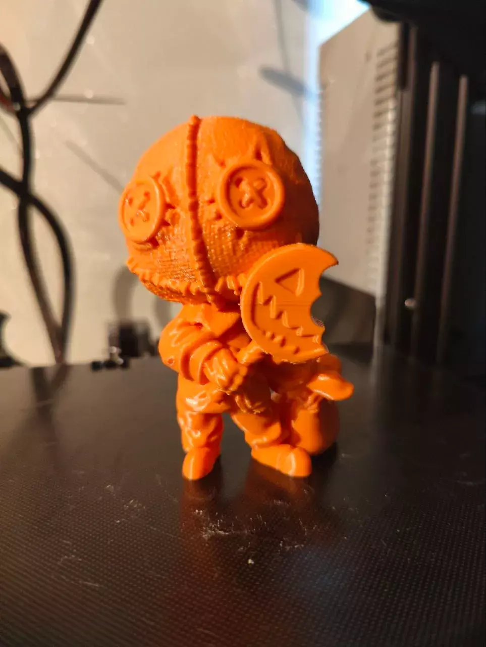 Sam Trick r Treat Figurine STL  3D print model_1