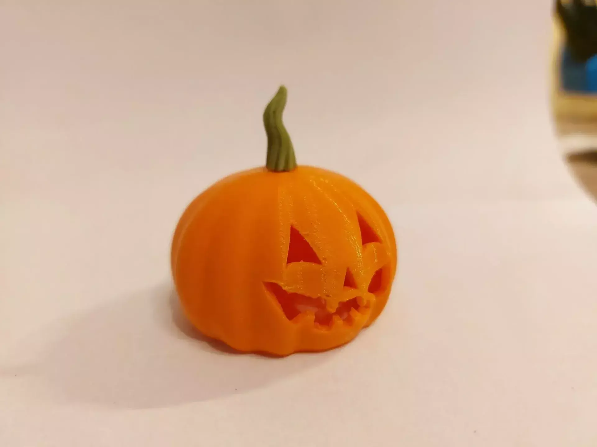 Jack O Lantern Pumpkin STL 3D print model_1