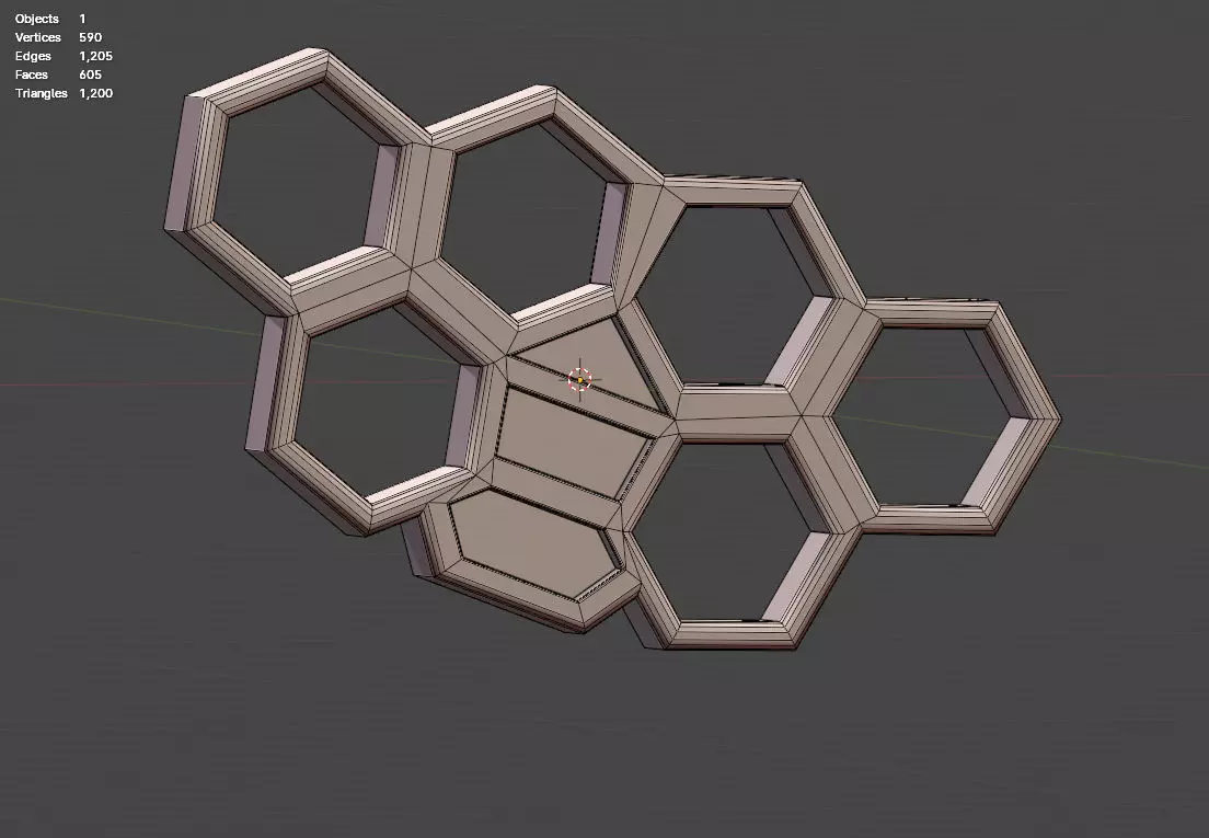 Brass Knuckle Low-poly 3D model_5
