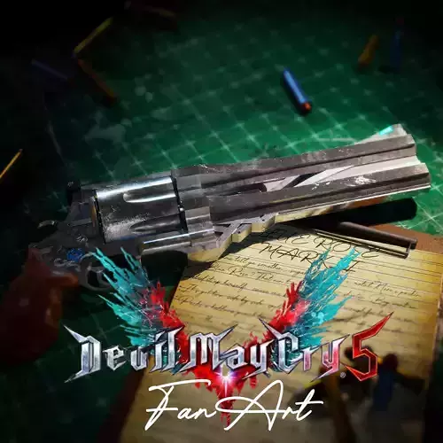 Blue Rose DMC 5 Fanart