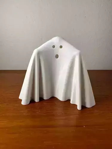 Ghost Lamp Cover STL 3D print model Ghost Lamp Cover STL 3D print model