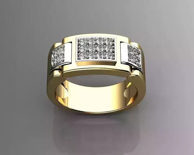 Diamond Mens Rings