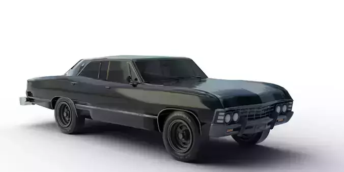 1967 Classic Muscle Car - Blender with Rug