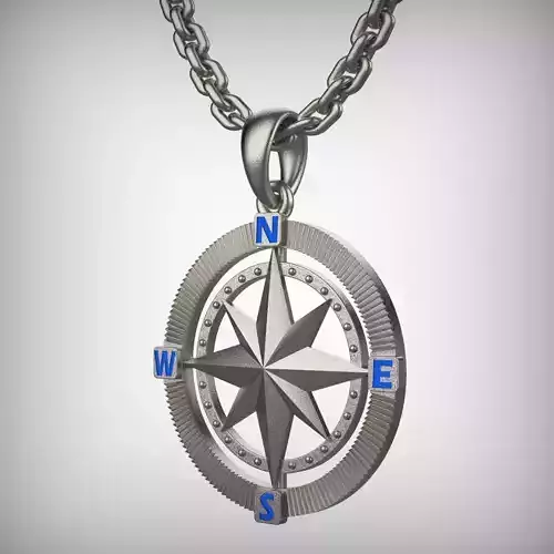 pedant Wind Rose 3D print model