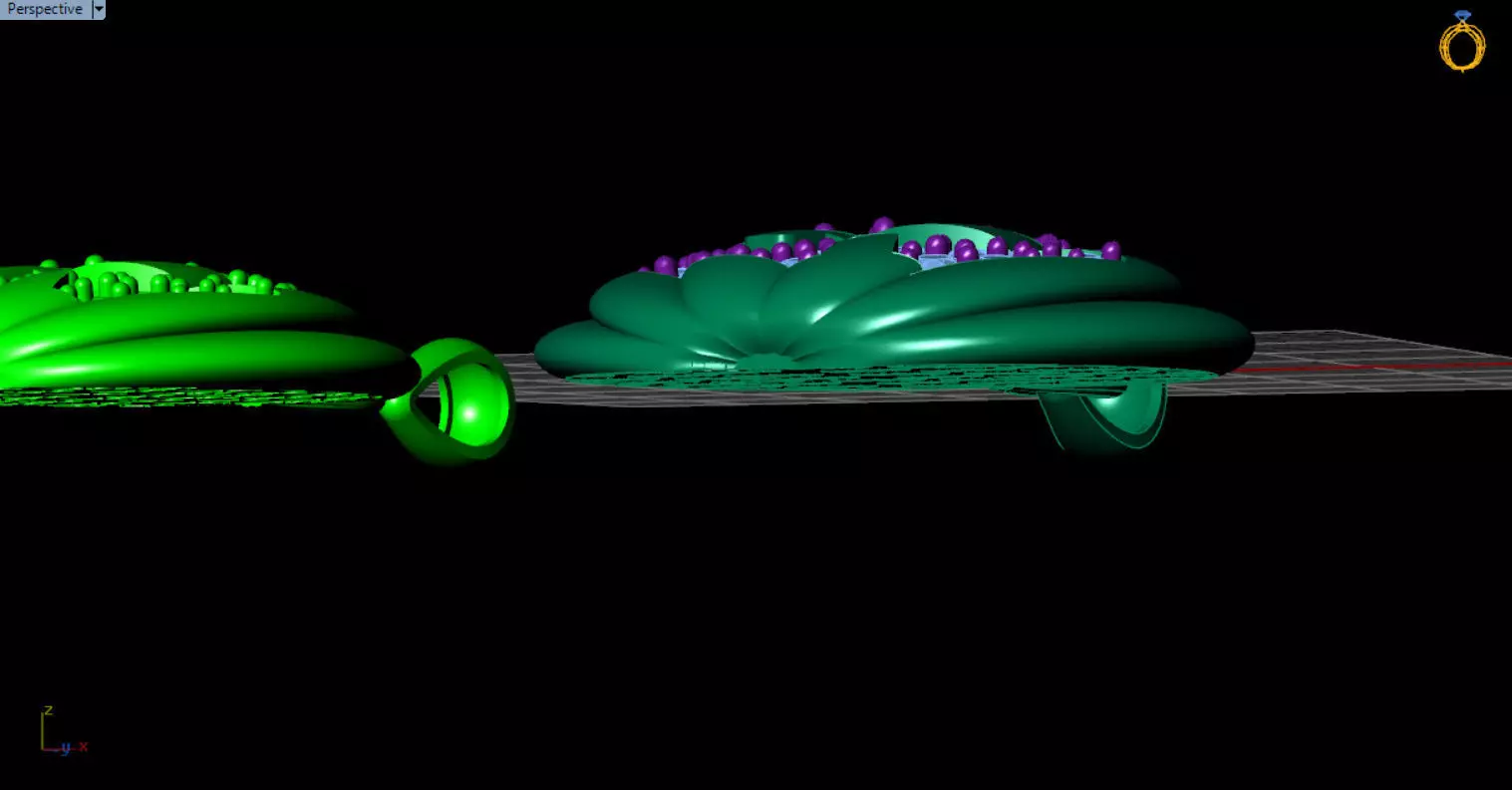 Paved Pumpkin Pendant for Halloween 3D print model_26